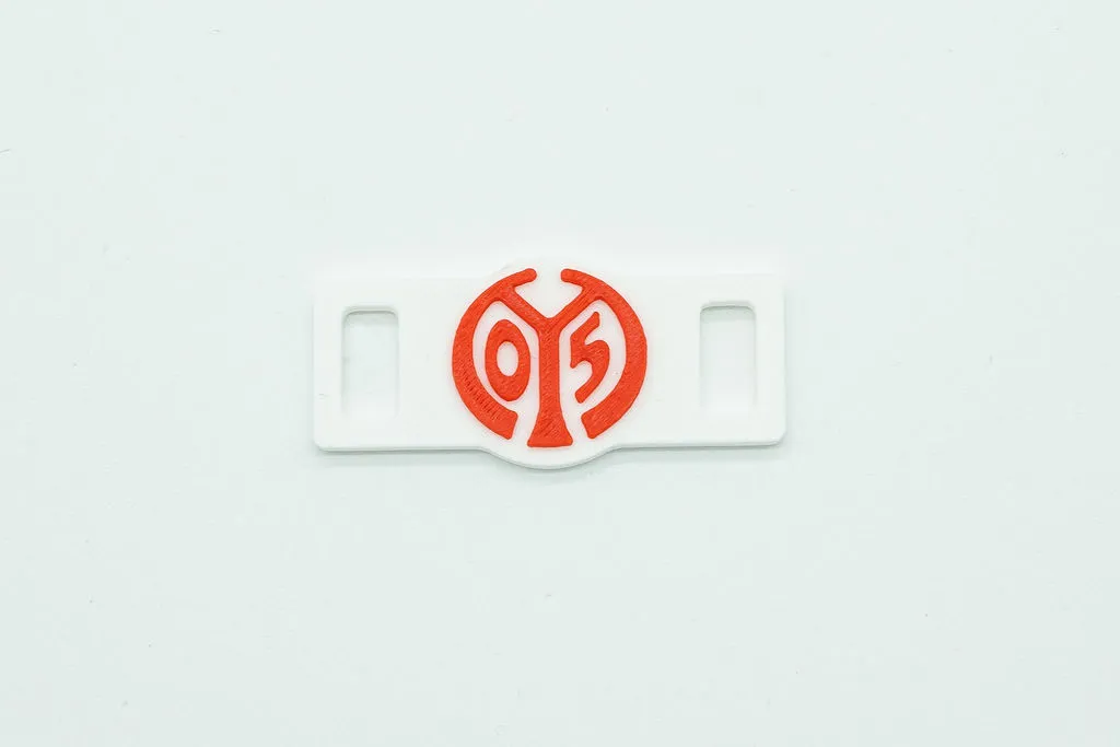 [251301] LaceTag Mainz 05 weiß/rot 