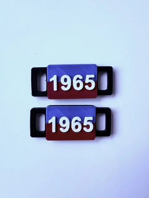 [251210] LaceTag F.C. Hansa Rostock "1965" schw./blau-weiß-rot