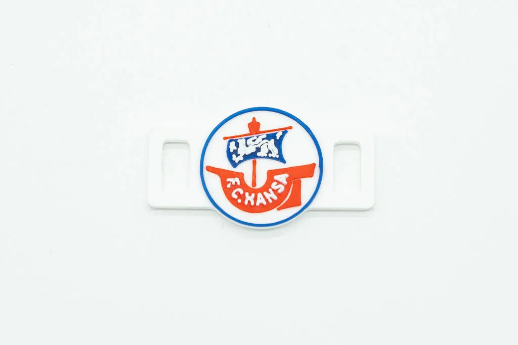 LaceTag F.C. Hansa Rostock blau/weiß/rot 