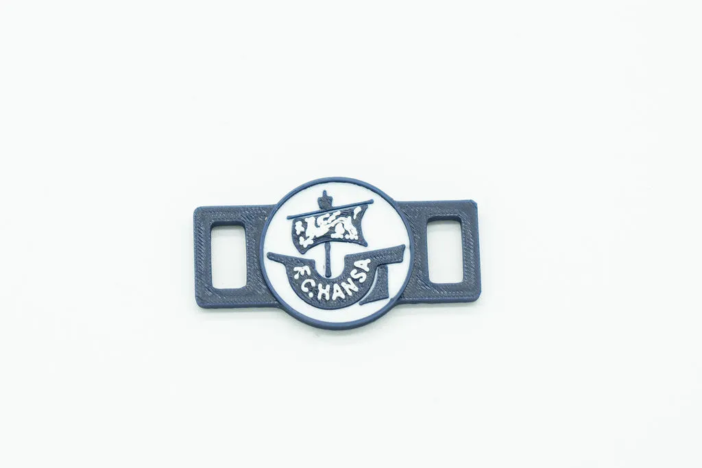 LaceTag F.C. Hansa Rostock navy/weiß