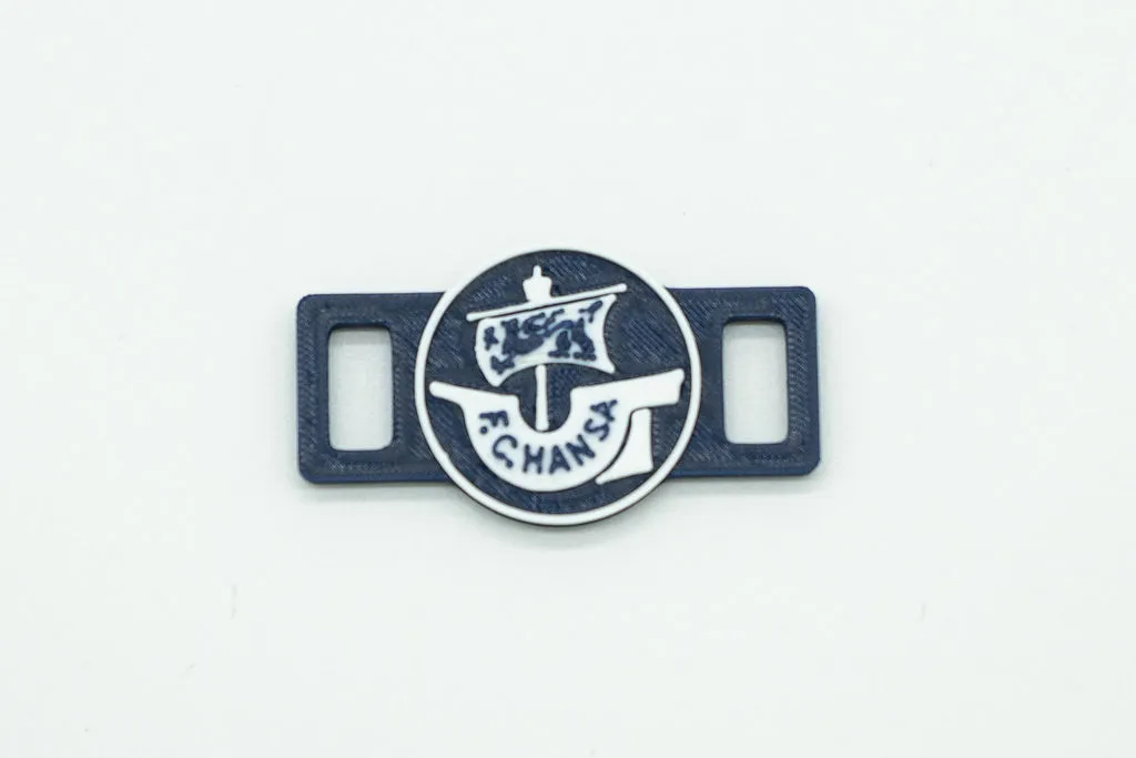 LaceTag F.C. Hansa Rostock navy/weiß/navy